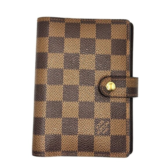 Louis Vuitton Damier Ebene Monogram 6-Ring Agenda with COA - Picture 3 of 10